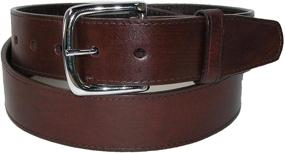 img 4 attached to 💼 Men's Accessories: CTM Leather Money Belt with Removable Buckle