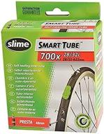 🚲 slime stb-970028/10 self-sealing smart tube: presta valve, 700 x 28-35mm - durable and easy maintenance tube for hassle-free biking logo