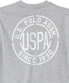 img 1 attached to Футболка U. S. Polo Assn Circle для мальчиков - одежда для верхней одежды, майки и рубашки.