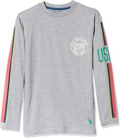 img 2 attached to Футболка U. S. Polo Assn Circle для мальчиков - одежда для верхней одежды, майки и рубашки.