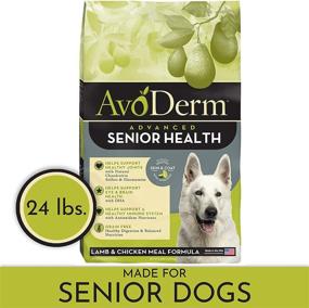 img 3 attached to 🐶 AvoDerm Natural Advanced Senior Health Dry Dog Food, Grain Free, Promotes Senior Health with Lamb Recipe