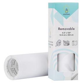 img 4 attached to 🎨 Removable Smart Vinyl Bulk Roll for Cricut Joy: White Adhesive Decal Sheets, 5.5”x 120” - Perfect for Crafting Projects!