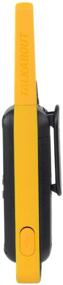 img 3 attached to Motorola Solutions T470 Two-Way Radio: Black 📻 with Yellow Rechargeable Two Pack - Premium Communication Device