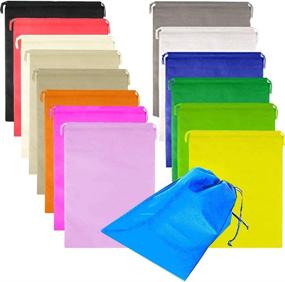 img 1 attached to FashionBoutique Portable Waterproof Non Woven Multicolour