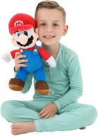 🧸 franco kids bedding soft plush mini cuddle pillow buddy, super mario, one size - pc1338 logo