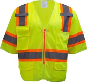 img 4 attached to RK Safety Visibility Reflective Breathable Hi Viz