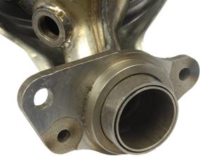 img 2 attached to 🚗 Dorman 673-608 Black Exhaust Manifold with Integrated CARB Compliant Catalytic Converter