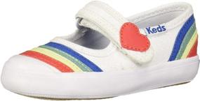 img 4 attached to 🌈 Радужные кеды для девочек Harper от Keds