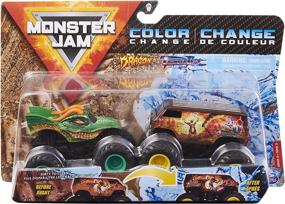 img 4 attached to Monster Jam Official Color Changing Die Cast