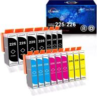 🖨️ 16 pack uniwork compatible ink cartridge for canon pgi-225 cli-226 | pixma mg & mx series printer compatible replacement logo