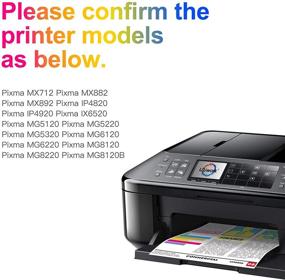 img 2 attached to 🖨️ 16 Pack Uniwork Compatible Ink Cartridge for Canon PGI-225 CLI-226 | Pixma MG & MX Series Printer Compatible Replacement