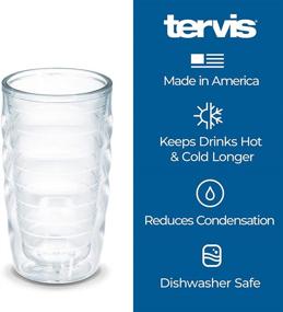 img 2 attached to 🍷 Tervis Fuchsia Clear Tumbler 1248219