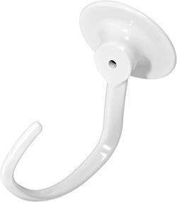 img 1 attached to Enhance Baking Experience with KitchenAid KN256CDH Coated Dough Hook for KV25G and KP26M1X Bowl-Lift Models