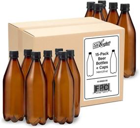 img 1 attached to 🍺 Coopers DIY Beer Bottling Set – 15 Qty, 740ml Oxygen Barrier, for Home Brewing Perfection