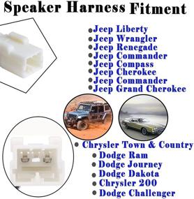 img 3 attached to 72 6514 Speaker Compatible Wrangler Chrysler Accessories & Supplies