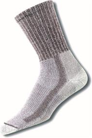 img 4 attached to Ultimate Comfort for Hiking: Thorlos Men's Lth Max Cushion Hiking Crew Socks