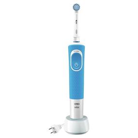 img 2 attached to Oral-B Kids Electric Toothbrush: Sensitive Brush Head, 🦷 Timer | Ideal for Kids 3+ (Design May Vary)