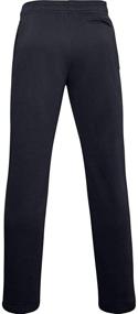 img 3 attached to 🔥 Stay Warm and Comfortable with Under Armour Men's Rival Fleece Pants