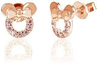 👂 sterling silver zirconia earrings: hypoallergenic jewelry for girls with sensitive skin logo