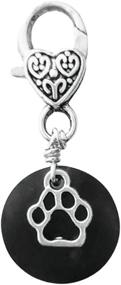 img 4 attached to Powerful Shungite Pet Collar Charm- Harnessing Natural Protection for Dogs and Cats with Durable Black Crystal Stone- Ideal for Backpacks, Totes, and Key Chains