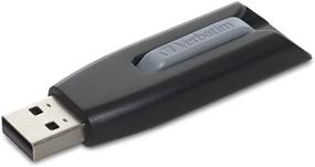 img 2 attached to 💾 Вербатим 16 ГБ Store 'n' Go V3 USB 3.0 Flash Drive - 3 шт. в синем, зеленом, сером цветах: Быстрое и надежное решение для хранения данных.