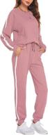 hotouch tracksuit sweatsuits athleisure drawstring sports & fitness for team sports logo