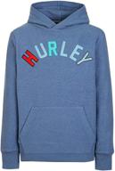 👕 океан мульти мальчиковая одежда hurley пуловер худи логотип