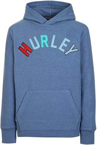 img 2 attached to 👕 Океан Мульти Мальчиковая Одежда Hurley Пуловер Худи