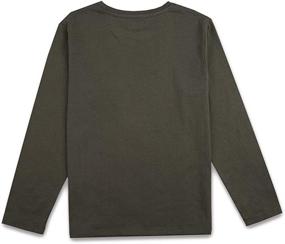 img 3 attached to DEESPACE Long Sleeve Crewneck: Stylish Girls' Clothing & Tops, Tees & Blouses (3-12 Years)