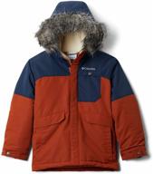 columbia youth boys nordic strider jacket logo