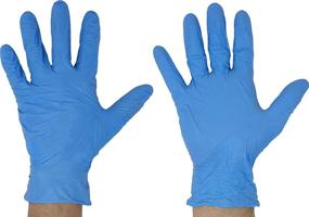 img 2 attached to Disposable Nitrile Gloves Medium 10X100