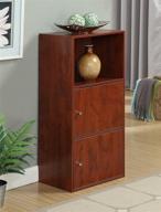 🍒 optimized search: cherry xtra storage 2 door cabinet by convenience concepts logo