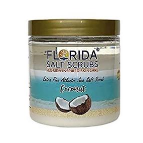 img 4 attached to Florida Salt Scrubs Coconut - 12.1 Ounce: Exfoliate and Hydrate with the Best!