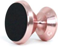 rose gold magnetic phone mount - unmatched extra strong support for flat surfaces logo