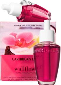 img 1 attached to 🌴 Bath &amp; Body Works Caribbean Escape Home Fragrance Wallflowers Refills, 0.8 oz, 2-Pack