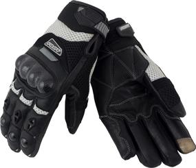 img 3 attached to 🧤 High-Performance Pilot Motosport Ventor Mesh/Carbon Summer Motorcycle Glove for Ultimate Comfort and Protection