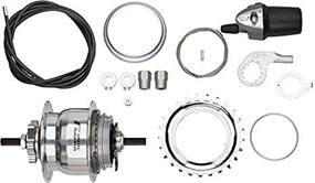 img 2 attached to Silver Sturmey Archer S80 8-Speed Hub with Disc Brake - 36h, Enhanced SEO