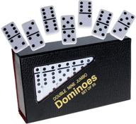 🎲 standard domino double tournament set by dominoes logo