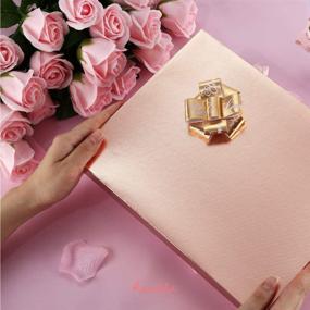 img 3 attached to 🎁 Rose Gold Apparel Gift Boxes with Lids, 11x8.5x1.5 Inches, Clothing Gift Boxes with Grain Texture, Rose Gold Gift Wrap Boxes - Set of 12