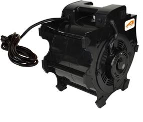 img 4 attached to Aain High Velocity Blower Dryer Fan, 2/5 HP 1200 CFM Air Mover Blower Fan for Water Damage, Carpet Dryer Floor Blower Fan – Home, Plumbing Use, 3-speed, Black