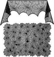 sunnyglade halloween spiderweb rectangular tablecloth логотип