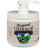 udder balm body moisturizer, unscented original logo