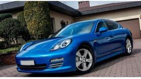 img 3 attached to 🚗 3M 1080 G227 Gloss Blue Metallic Car Wrap Vinyl Film - 5ft x 2ft (10 Sq/ft)