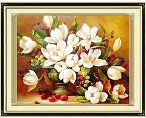 img 2 attached to Expanded Cross Stitch Gardenia Flowers