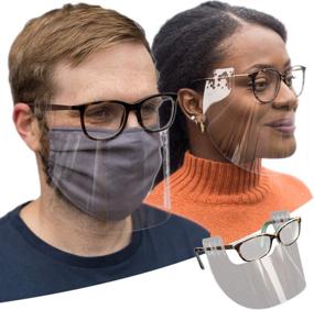 img 3 attached to 👓 InvisiSHIELD Glasses: Unobtrusive Breathable Protection for Occupational Health & Safety