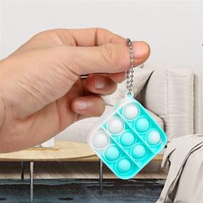 img 3 attached to 🔑 Soothe Anxiety on the Go with Fidget Sensory Keychain