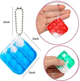 img 2 attached to 🔑 Soothe Anxiety on the Go with Fidget Sensory Keychain