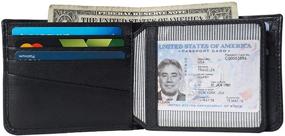 img 1 attached to 👜 Authentic Leather Vintage Men's Accessories: Wallets, Card Cases & Organizers