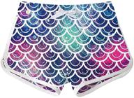 🧜 cozople mermaid running waistband drawstring girls' apparel logo