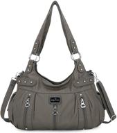 👜 angel kiss ak19244 3z women's handbags shoulder bag: wallets and hobo bags logo